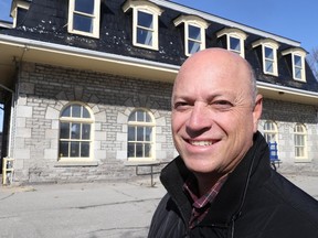 Jason Miller/The Intelligencer
Coun. Mitch Panciuk  has raised the idea of transforming the city's old VIA Rail station (circa 1856) into a site to display an overflow of exhibits being stored at the historic Glanmore House.