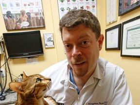 Veterinarian Jonathan Mitelman in May 2014. (Michael Peake/Toronto Sun files)