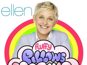 Scott Burton figured this graphic would catch Ellen DeGeneres's attention and hoped it would air on her show. It did last Thursday, resulting in a huge laugh from her audience.  (HANDOUT)