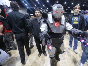 Comic Con drew a record crowd to the RBC Convention Centre in Winnipeg on Saturday, Oct. 29, 2016. (Chris Procaylo/Winnipeg Sun/Postmedia Network)