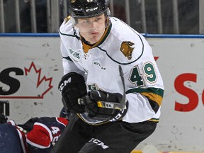 London Knights forward Max Jones says his game has brought him this far and he?s not changing. (Getty Images)