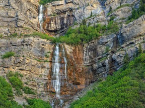 Bridal Veil Falls in Provo Canyon, Utah. (johnnya123/Getty Images)