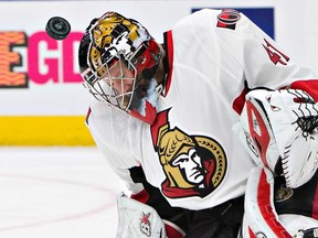 Senators goaltender Craig Anderson. (The Canadian Press)