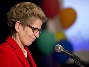 File photo - Ontario premier Kathleen Wynne (Craig Glover/Postmedia Network)