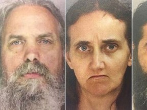 Lee Kaplan (left) was allegedly gifted the eldest daughter of impoverished Amish couple Savilla and Daniel Stoltzfus.(Bucks County Correctional Facility photos)