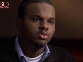 Abdirizak Warsame said during an interview with 60 Minutes that he became radicalized through watching ISIS videos on YouTube. (Screen Capture)