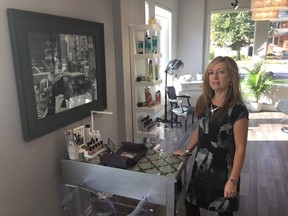 Joan Faubert has opened Crown & Glory, a new hair styling salon in the Advanced Medical building at Richmond and Victoria Streets. (HANK DANISZEWSKI, The London Free Press)