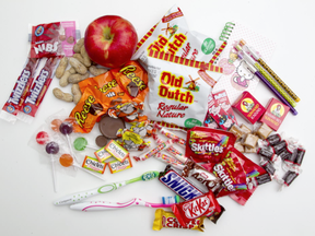 Various candies.