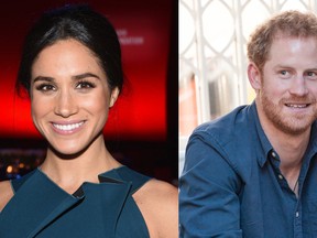 Prince Harry and Meghan Markle. (Richard Stonehouse - WPA Pool/Getty Images &Larry Busacca/Getty Images)