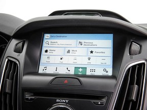 Ford SYNC. (QNX Software Systems/Flickr)