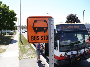 Jason Miller/Intelligencer file photo
Belleville Transit ridershiop is up nearly 25,000 riders, to date, in 2016.