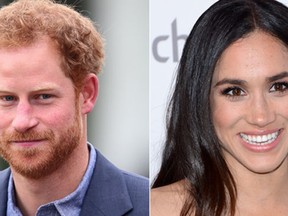 Prince Harry reportedly bombarded Meghan Markle. (WENN.com)
