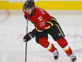 Johnny Gaudreau hasn't been putting up points this season at his expected elite pace. (Al Charest)