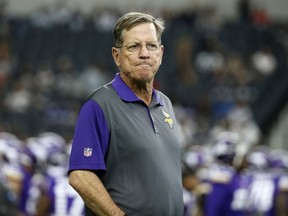 Vikings offensive coordinator Norv Turner has resigned. (AP Photo/Tony Gutierrez, File)