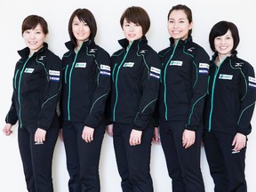 The Japanese team (left to right) of skip Ayumi Ogasawara, alternate Sayaka Yoshimura, second Kaho Onodera, lead Anna Ohmiya and third Yumie Funayama will compete in the Royal LePage OVCA Women’s Fall Classic. (Submitted photo)