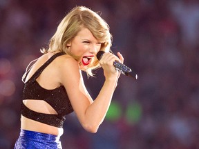 Taylor Swift earned a reported $170 million from June 2015 to June 2016, (Postmedia Network file photo)