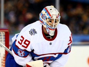 New Senators goalie Mike Condon. (Getty Images)