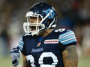 The Redblacks signed Cleyon Laing this week after he was released by the NFL's Miami Dolphins on Monday. (Craig Robertson/Postmedia/Files)