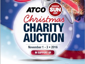 ATCO Edmonton Sun Christmas Charity Auction.