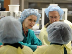 Alberta government forecasters expect growing shortages of nurses and other medical workers over the next 10 years. (John Lucas/Postmedia)
