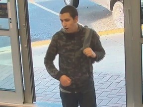 RCMP have released this photo of Gabriel Klein. This photo was captured through CCTV just hours before the Abbotsford Senior Secondary Attack.
