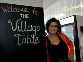 Sarah Campbell, executive director of Meals on Wheels London, at The Village Table, the organization’s new space inside 630 Dundas Street in London Ont. November 1, 2016. CHRIS MONTANINI\LONDONER\POSTMEDIA NETWORK