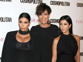 From left: Kim Kardashian, Kris Jenner and Kourtney Kardashian. (WENN.COM)