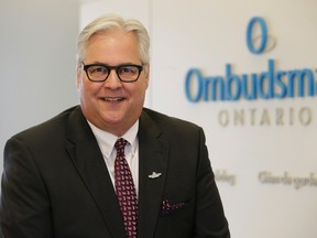 Incoming Ontario Ombudsman Paul Dube in Toronto, Ont. on Friday April 1, 2016. Craig Robertson/Toronto Sun/Postmedia Network