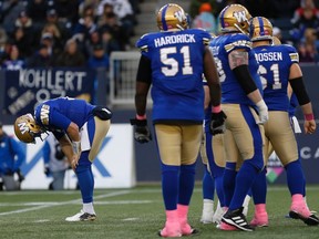 The Blue Bombers have a long way to go. (POSTMEDIA NETWORK FILES)