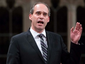 NDP MP Guy Caron rises during question period in the House of Commons Wednesday April 30, 2014 in Ottawa. THE CANADIAN PRESS/Adrian Wyld