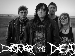 Local metal rock band Disturb the Dead will perform live at Youth 4 Youth on Nov. 5.  - Photo submitted