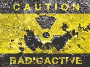 caution - radioactive