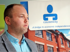 Doug Pawson, Director of Social Business and Social Finance of Causeway was part of the team that announced the launch of Causeway Community Finance Fund in Ottawa, November 04, 2016 (Jean Levac, Postmedia)