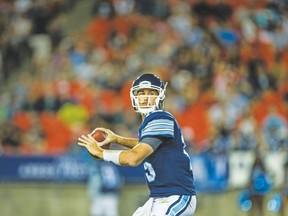 Ricky Ray plays his 200th game Saturday when the Argos take on the Esks in Edmonton. It could also be his last. (Ernest Doroszuk, Toronto Sun files)