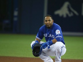 Toronto Blue Jays designated hitter Edwin Encarnacion in Toronto on Aug. 13, 2016. (Veronica Henri/Toronto Sun/Postmedia Network)