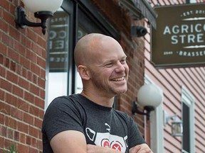 Ludovic Eveno, owner and chef at the Agricola Street Brasserie is seen, in Halifax on Friday, November 4, 2016. It began a few years ago. One by one, food destinations popped up in Halifax's historic North End, in an area previously known for its Salvation Army hostel and methadone clinic. (THE CANADIAN PRESS/Andrew Vaughan)
