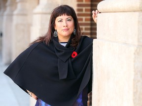 Susie Erjavec Parker is seen in Winnipeg, Man. Monday November 07, 2016. She is hosting an event Tuesday for those worried about Donald Trump being elected President of the United States. Brian Donogh/Winnipeg Sun/Postmedia Network