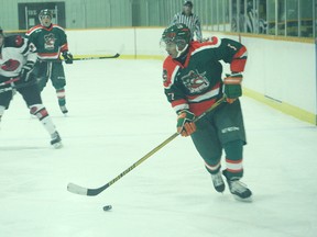 The Seaforth Generals are having a difficult time in the new league known as the CPJHL, however they remain positive as more players are being signed in the future.(Shaun Gregory/Huron Expositor)