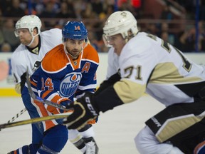 Edmonton Oilers face the Pittsburgh Penguins Tuesday in Pittsburgh. (Shaughn Butts)