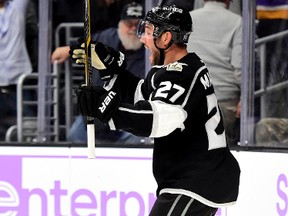 Defenceman Alec Martinez leads the Kings in points this season with nine.
(HARRY HOW/Getty Images files)