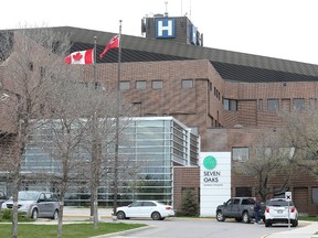 The Seven Oaks Hospital will renovate a ground-floor space to create a research centre for chronic illness. (BRIAN DONOGH/WINNIPEG SUN FILE PHOTO)