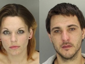 Danielle L. Miller, 31, and Nathan Duke, 30, both face felony charges in connection with abuse of a 4-year-old boy over a four month span, officials said. (Lancaster County district attorney's office)