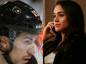 Michael Del Zotto and Meghan Markle (Getty Images)