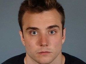 This June 29, 2016, photo released by Los Angeles County Sheriff's Department shows Calum McSwiggan, a gay YouTube personality.  (Los Angeles County Sheriff's Department via AP)