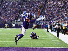 With Detroit’s win in Minnesota (Golden Tate pictured), the Lions are a good value pick to make the playoffs. (Getty Images)