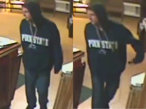 Ottawa police are seeking the public's help in identifying a robbery suspect who allegedly held up a Vanier motel and ran off with some cash.