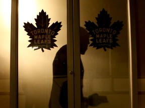 Power outage following Maple Leafs practice at the MasterCard Centre in Toronto on Nov. 9, 2016. (Dave Abel/Toronto Sun/Postmedia Network)