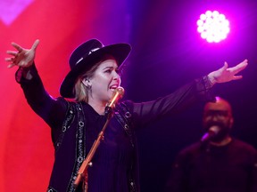 Over 16,000 students and educators gathered for We Day at Canadian Tire Centre in Ottawa Wednesday Nov 9, 2016. Performer Serena Ryder attending We Day in Ottawa Wednesday.  Tony Caldwell