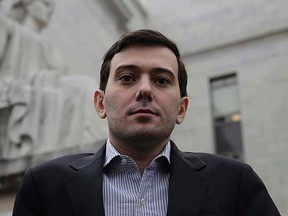 Martin Shkreli, former CEO of Turing Pharmaceuticals LLC, departs the U.S. Capitol after appearing before a House Oversight and Government Reform hearing on "Developments in the Prescription Drug Market Oversight" on Capitol Hill in Washington February 4, 2016. (REUTERS/Joshua Roberts)