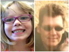 RCMP in Nipawin, Saskatchewan have issued an Amber Alert for seven-year-old Nia Eastman, who is believed to be with her father, Adam Jay Eastman, 45. (Handout Photo)